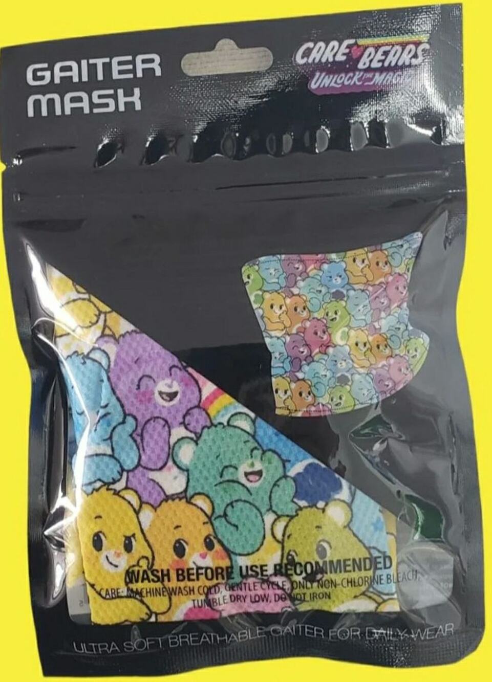 Care Bears Gaiter Face Mask Cover